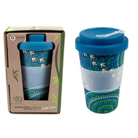 COFFEE CUP, BAMBOO ENVIROWARE LUTHER CORA WET
